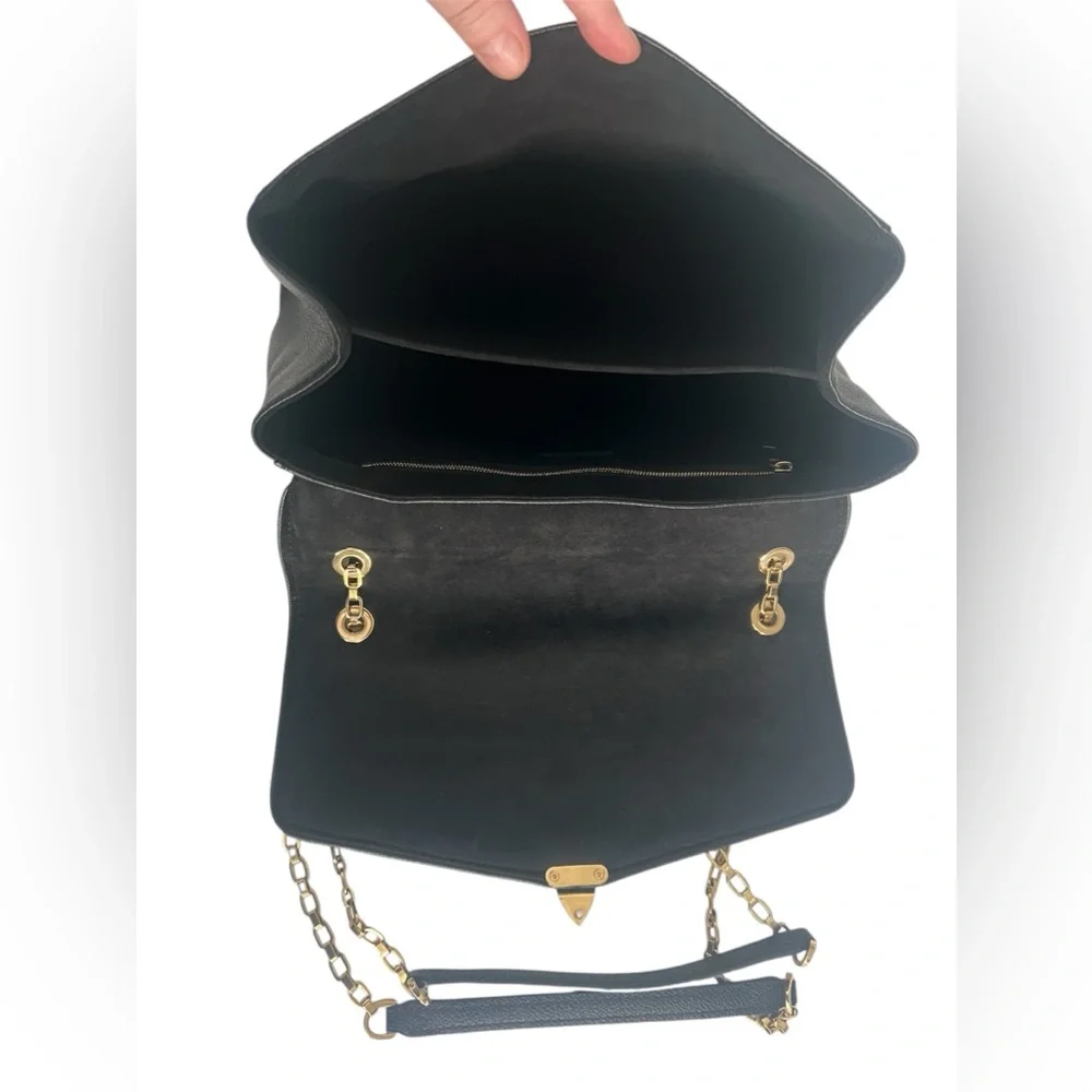 Louis Vuitton Empreinte leather black St. Germain MM shoulder crossbody dust bag - Picture 10 of 17